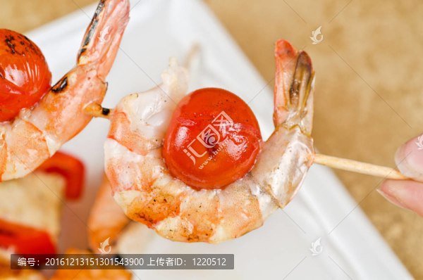 烤蝦