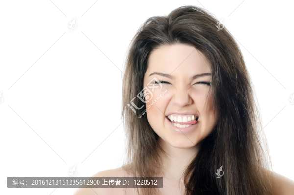 年輕漂亮女孩的情感
