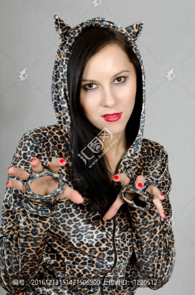 年輕漂亮女孩的畫像