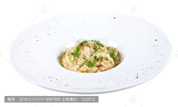 有很多海鮮美味的飯的照片和蒔蘿