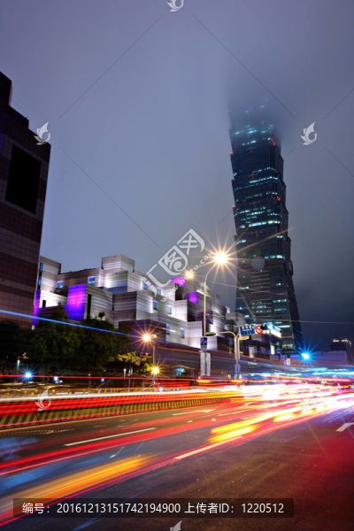臺北商業(yè)區(qū)夜間