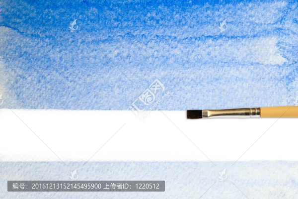 畫家筆觸水彩畫與復(fù)制空間