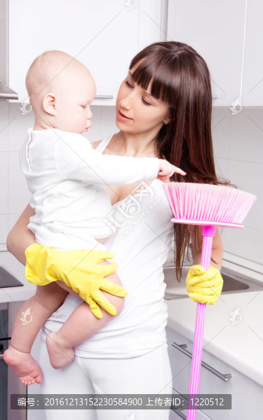女人與小孩