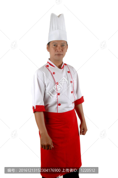 亞洲廚師的肖像