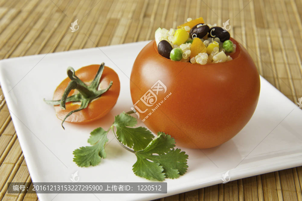 藜麥釀西紅柿開(kāi)胃