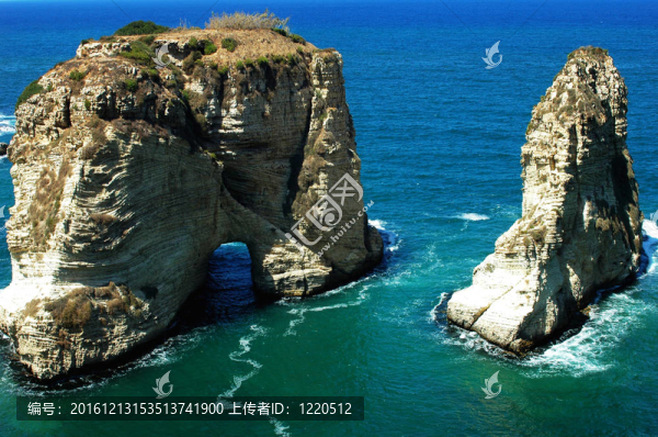 貝魯特黎巴嫩；鴿子石
