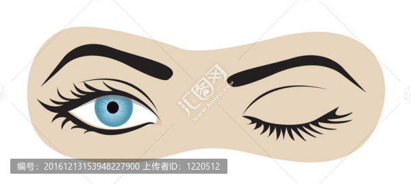 眨眨眼睛