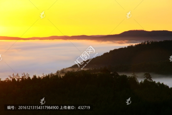 興安嶺林海云海日出