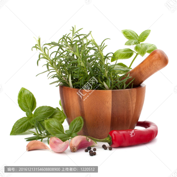 木粉中的新鮮香料和香料