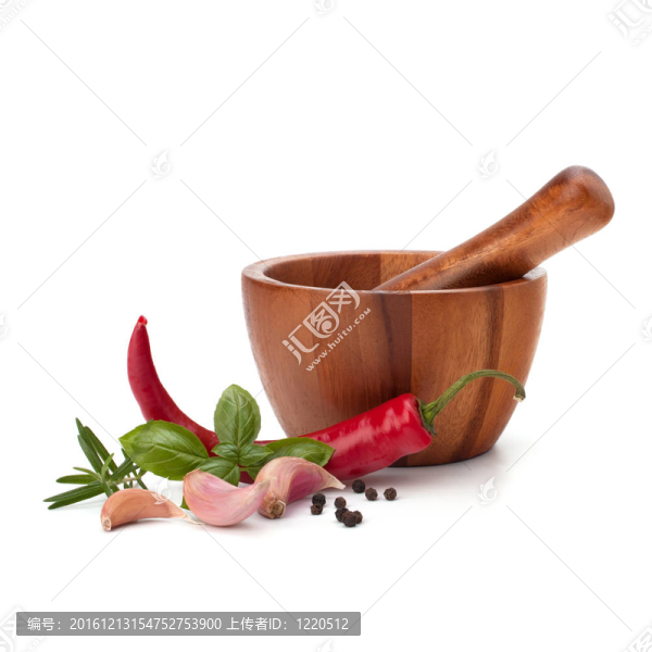 木粉中的新鮮香料和香料