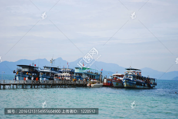 碼頭坐船KOH圍