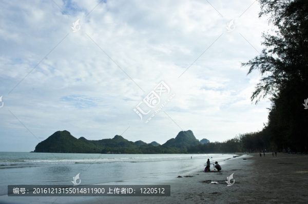 巴蜀海灘的Aow,Manao。