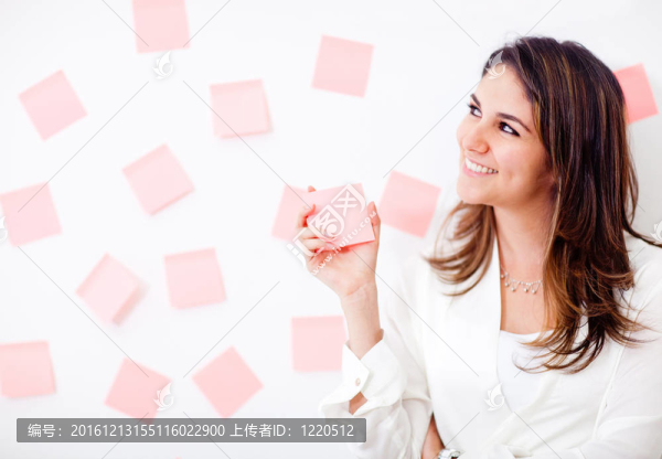 多任務(wù)的女商人