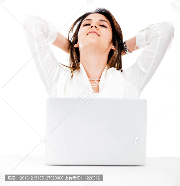 放寬業(yè)務的女人