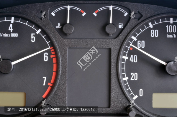 控制面板的車