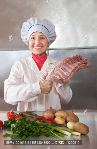 Cook生肉女人