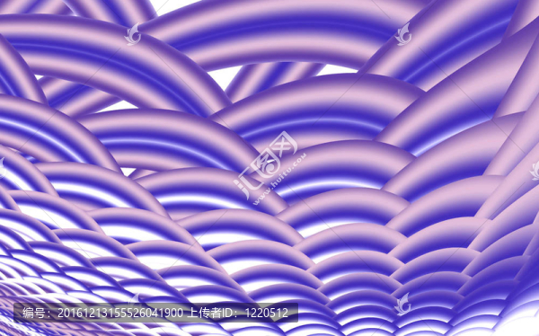 生成的彩色管道解剖空間形成一個抽象的背景