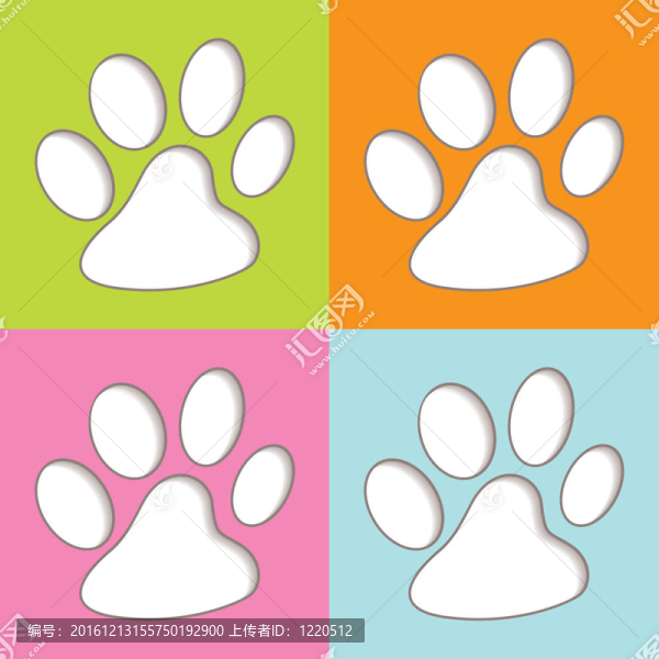 動物的爪子艷