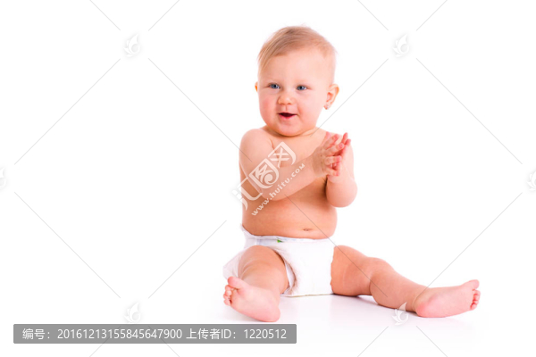嬰兒尿布拍攝工作室