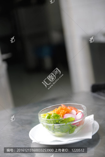 新鮮的沙拉