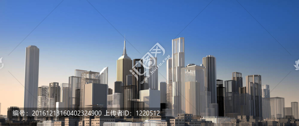 在日光下的現(xiàn)代城市景觀。特寫鏡頭。