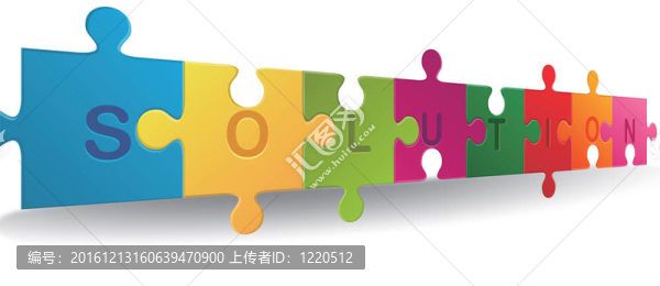 商業(yè)概念拼圖