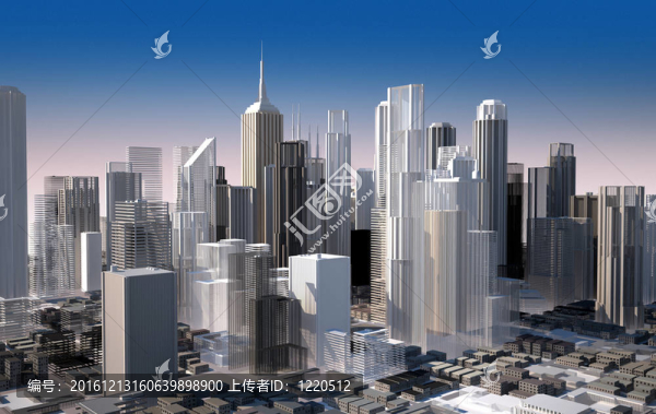 在日光下的現(xiàn)代城市景觀。特寫(xiě)鏡頭。