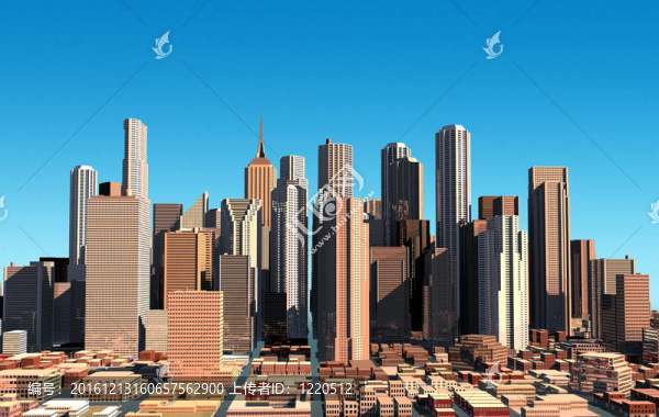 在日光下的現代城市景觀。特寫鏡頭。