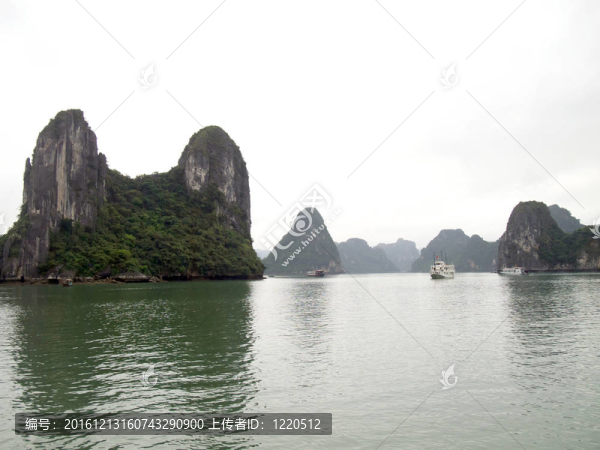 下龍灣；越南。聯(lián)合國教科文組織世界遺產(chǎn)。