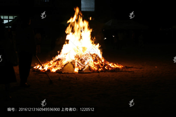 學(xué)校的篝火
