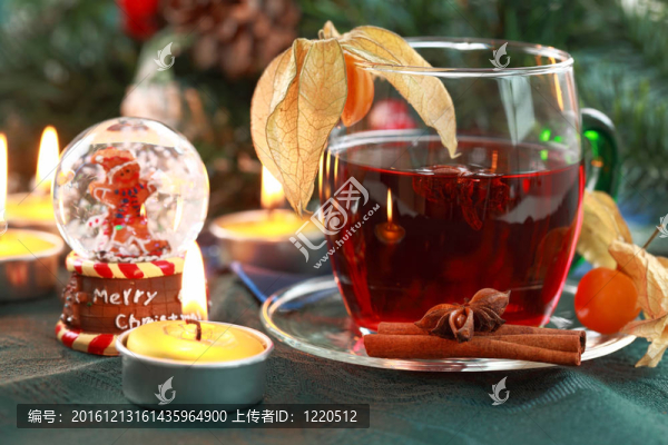 冬季和圣誕節(jié)的熱飲