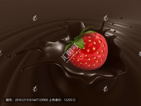 草莓巧克力飛濺