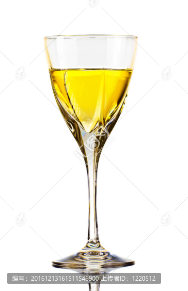 酒杯白色隔離
