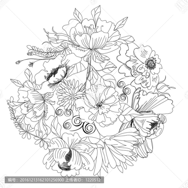 小品花