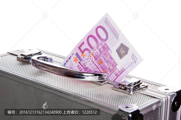 滿歐元的金屬外殼