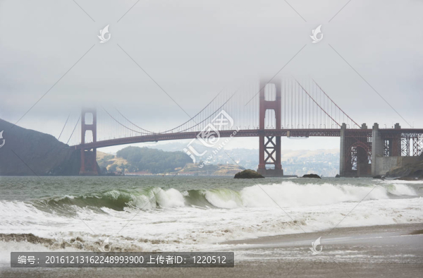 霧金門大橋
