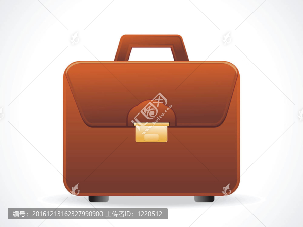 抽象光滑公文包圖標(biāo)
