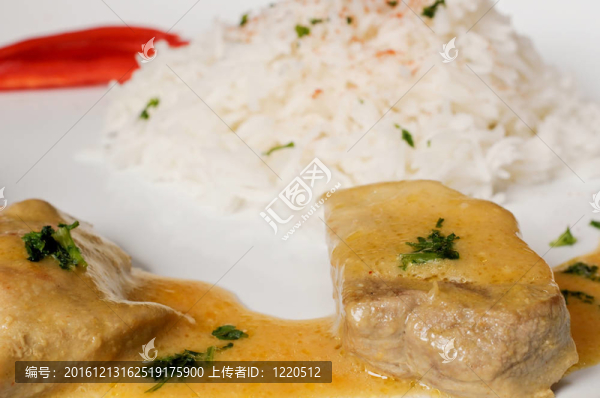 水稻自然肉片