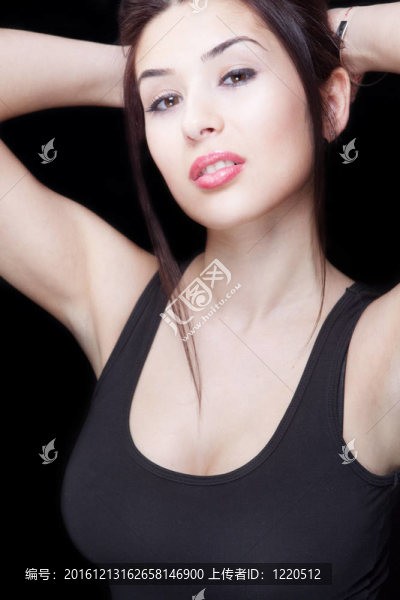 性感性感美女的美麗肖像