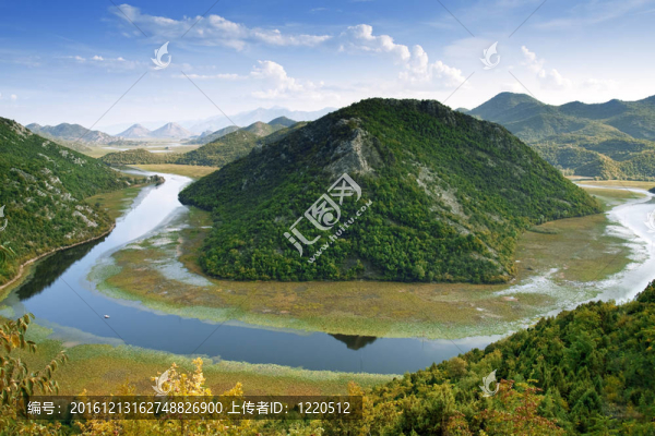 來自黑山的斯庫臺湖