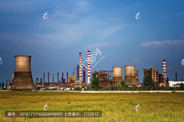 工業(yè)現(xiàn)場(chǎng)-煉油廠景觀