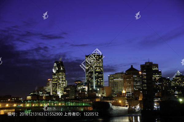 蒙特利爾的夜晚