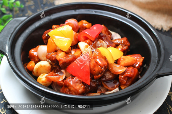 蔥頭焗骨