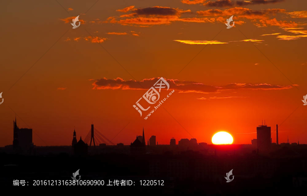citysunset