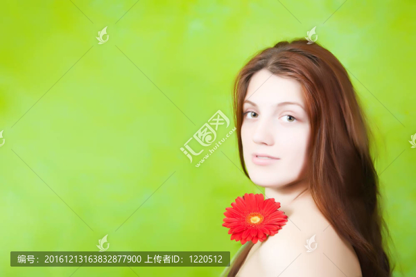 美女女孩超綠
