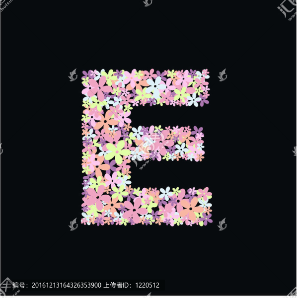 字母E
