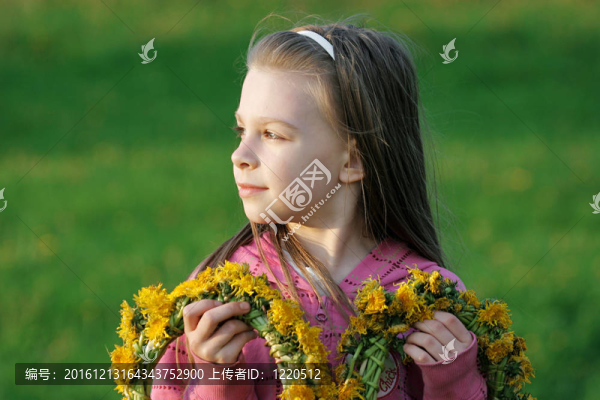 夏日少女。