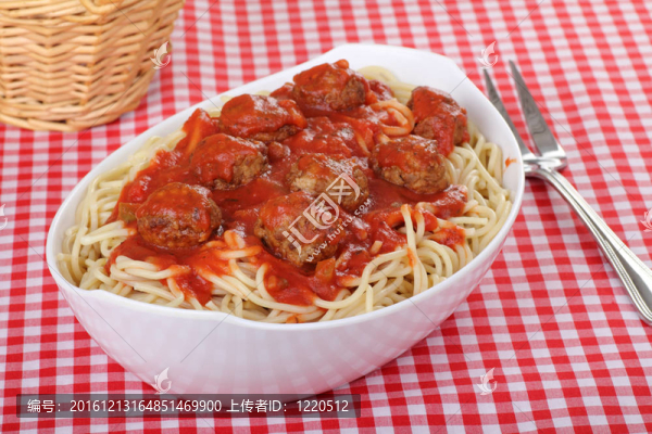 意大利面和肉丸
