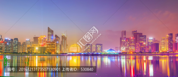 杭州CBD夜景