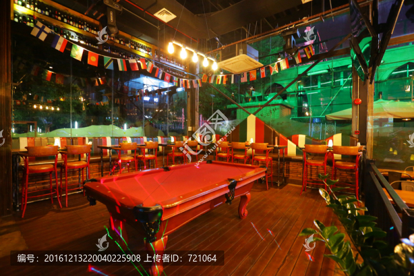 桌球,臺(tái)球,休閑餐吧,餐吧